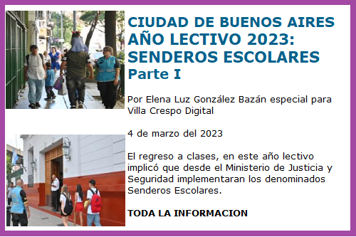 SENDEROS ESCOLARES I